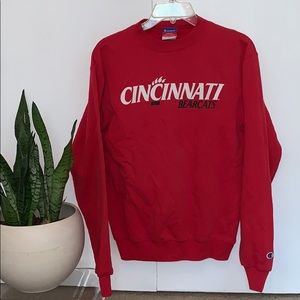 Cincinnati Bearcats Champion Crewneck size Small